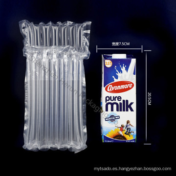 Manejabilidad ecológico bolsa para leche de Prue con bolsas de aire de búfer